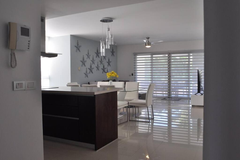 Condo/ Depa - Marea Azul - Playa Del Carmen Exteriér fotografie